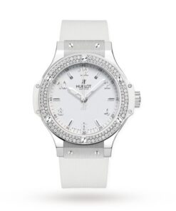 Hublot Big Bang Women Quartz White Rubber Watch 361.SE.2010.RW.1104