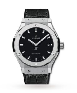 Hublot Classic Fusion Men Automatic Black Rubber Watch 511.NX.1171.LR