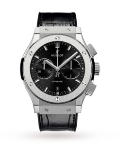 Hublot Classic Fusion Men Automatic Black Rubber Watch 541.NX.1171.LR