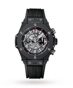 Hublot Big Bang Men Automatic Black Rubber Watch 411.CI.1170.RX
