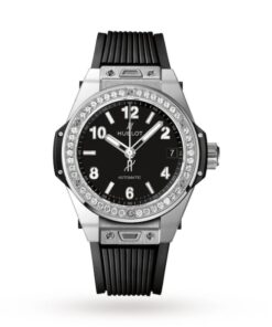 Hublot Big Bang Women Automatic Black Rubber Watch 465.SX.1170.RX.1204