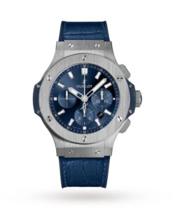 Hublot Big Bang Men Automatic Blue Alligator Watch 301.SX.7170.LR