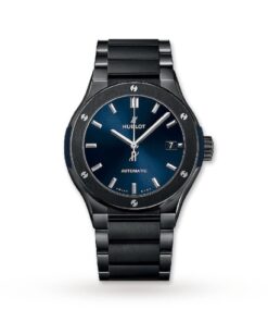 Hublot Classic Fusion Men Automatic Blue Ceramic Watch 510.CM.7170.CM