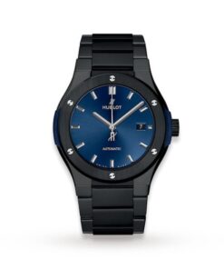 Hublot Classic Fusion Men Automatic Blue Ceramic Watch 548.CM.7170.CM