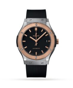 Hublot Classic Fusion Men Automatic Black Rubber Watch 511.NO.1181.RX