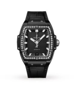 Hublot Spirit Of Big Bang Women Automatic Black Alligator Watch 665.CX.1170.LR.1204