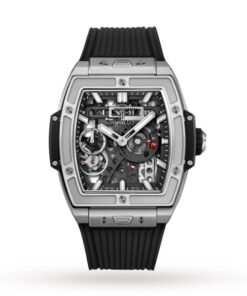 Hublot Spirit Of Big Bang Men Automatic Black Rubber Watch 614.NX.1170.RX