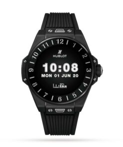 Hublot Big Bang Men Quartz Black Rubber Watch 440.CI.1100.RX