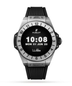 Hublot Big Bang Men Quartz Black Rubber Watch 440.NX.1100.RX