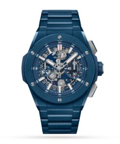Hublot Big Bang Men Automatic Blue Ceramic Watch 451.EX.5123.EX