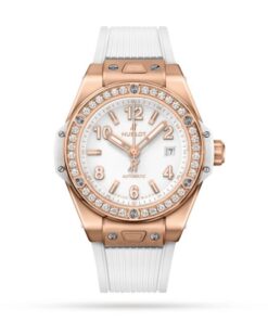 Hublot Big Bang Women Automatic White Rubber Watch 485.OE.2080.RW.1204