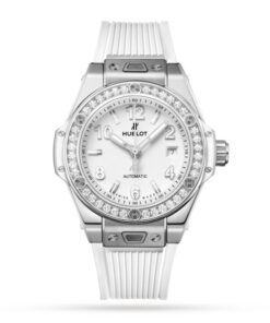 Hublot Big Bang Women Automatic White Rubber Watch 485.SE.2010.RW.1204