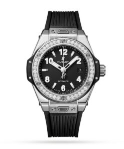 Hublot Big Bang Men Automatic Black Rubber Watch 485.SX.1170.RX.1204