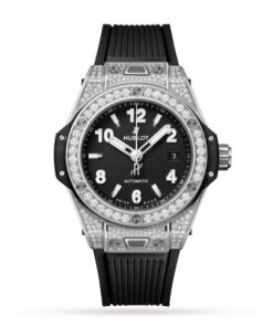 Hublot Big Bang Women Automatic Black Rubber Watch 485.SX.1170.RX.1604