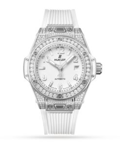 Hublot Big Bang Women Automatic White Rubber Watch 485.SE.2010.RW.1604