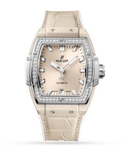 Hublot Spirit Of Big Bang Women Automatic Beige Alligator Watch 665.CZ.891B.LR.1204