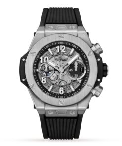 Hublot Big Bang Men Automatic Black Rubber Watch 421.NM.1170.RX