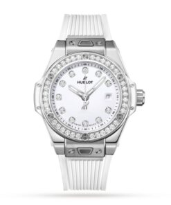Hublot Big Bang Women Automatic White Rubber Watch 485.SE.2210.RW.1204