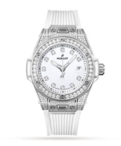 Hublot Big Bang Women Automatic White Rubber Watch 485.SE.2210.RW.1604