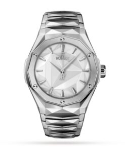 Hublot Classic Fusion Men Automatic White Titanium Watch 550.NS.2200.NS.ORL22
