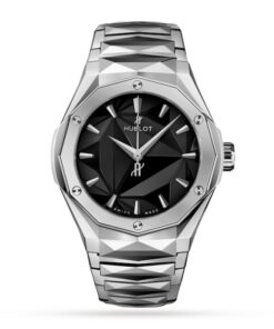 Hublot Classic Fusion Men Automatic Black Titanium Watch 550.NS.1800.NS.ORL22