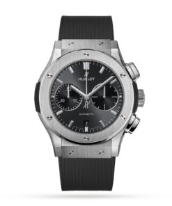 Hublot Classic Fusion Men Automatic Grey Rubber Watch 521.NX.7071.RX