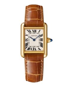 Cartier Tank Louis Women Quartz Silver Leather Watch W1529856