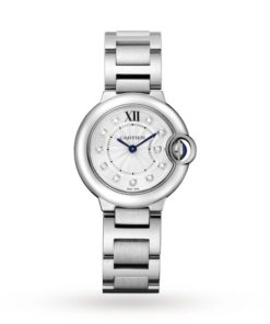 Cartier Ballon Bleu de Cartier Women Quartz Silver Stainless Steel Watch WE902073