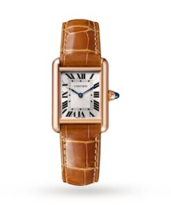 Cartier Tank Louis Women Automatic Silver Alligator Watch WGTA0010