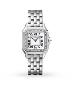 Cartier Panthère de Cartier Women Quartz White Stainless Steel Watch W4PN0008
