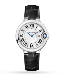 Cartier Ballon Bleu de Cartier Women Quartz Silver Leather Watch WSBB0034