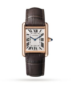 Cartier Tank Louis Cartier Women Automatic White Leather Watch WGTA0011