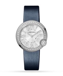 Cartier Ballon Bleu de Cartier Women Quartz Silver Calf Watch W4BL0003