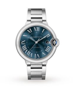 Cartier Ballon Bleu de Cartier Men Automatic Blue Stainless Steel Watch WSBB0061