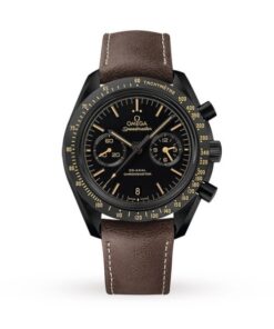 Omega Speedmaster Men Automatic Black Leather Watch O31192445101006