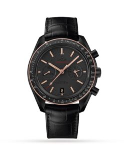 Omega Speedmaster Men Automatic Black Leather Watch O31163445106001