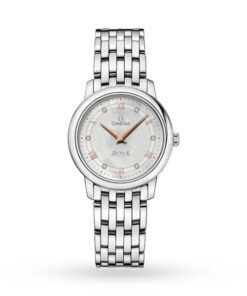 Omega De Ville Women Quartz Mother of Pearl Watch O42410276055001