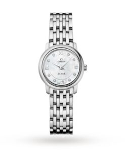 Omega De Ville Women Quartz Silver Stainless Steel Watch O42410246055001