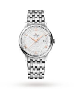 Omega De Ville Men Automatic Mother of Pearl Stainless Steel Watch O42410402002004
