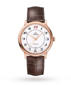 Omega De Ville Men Automatic White Stainless Steel Watch O42453402004004