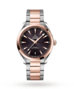 Omega Seamaster Aqua Terra Men Automatic Brown Bicoloured Watch O22020412106001