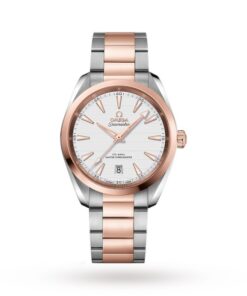 Omega Seamaster Aqua Terra Men Automatic White Bicoloured Watch O22020382002001