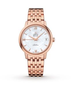 Omega De Ville Women Automatic Mother of Pearl 18ct Rose Gold Watch O42450332005002