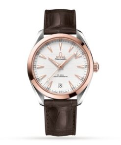 Omega Seamaster Men Automatic White Leather Watch O22023412102001
