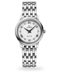 Omega De Ville Women Quartz White Stainless Steel Watch O42410276052002