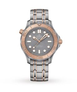 Omega Seamaster Men Automatic Grey Stainless Steel Watch O21060422099001