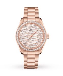 Omega Seamaster Aqua Terra Women Automatic Other 18ct Rose Gold Watch O22055342099006