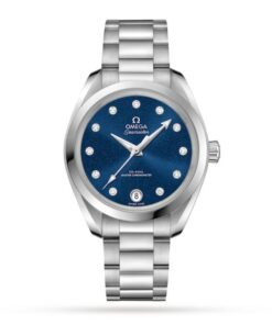Omega Seamaster Aqua Terra Women Automatic Blue Stainless Steel Watch O22010342053001