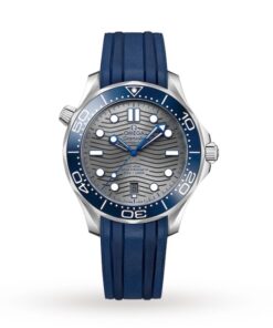 Omega Seamaster Men Automatic Grey Rubber Watch O21032422006001