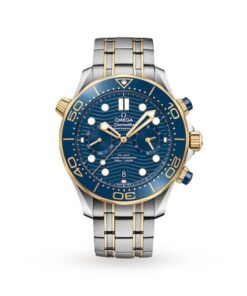 Omega Seamaster Men Automatic Blue Stainless Steel Watch O21020445103001